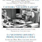 X Edizione Cattedra Giuseppe Lazzati