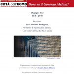 Politica economica sotto la lente. Dove va il Governo Meloni?