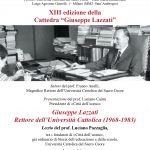 XIII edizione della Cattedra “Giuseppe Lazzati”