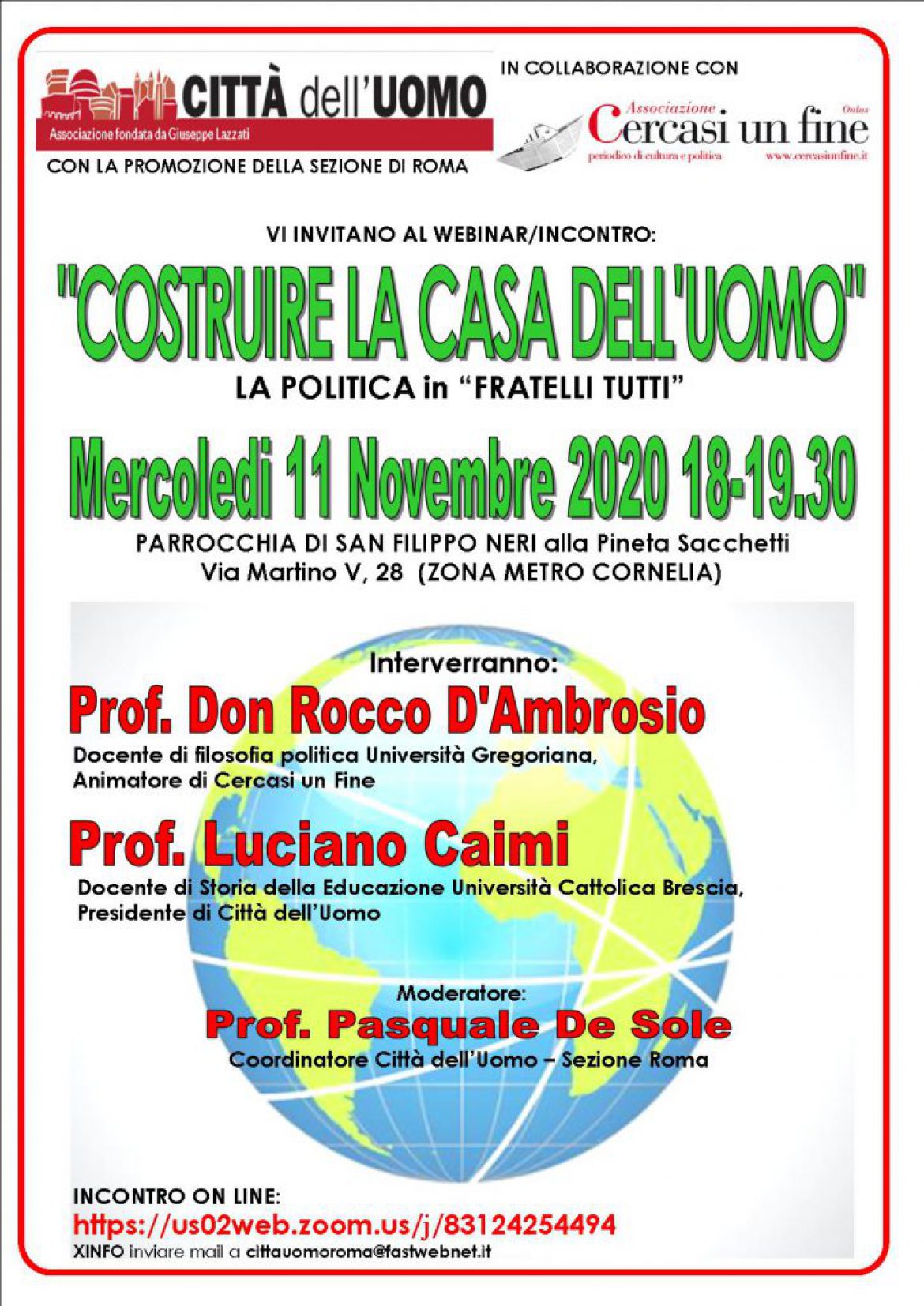 Costruire la casa dell’uomo: la politica in “Fratelli Tutti”